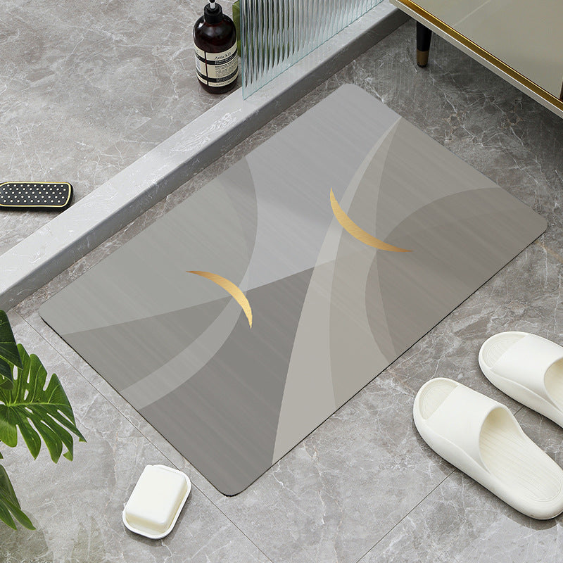 Modern Minimalist Bathroom Mat Kalsten