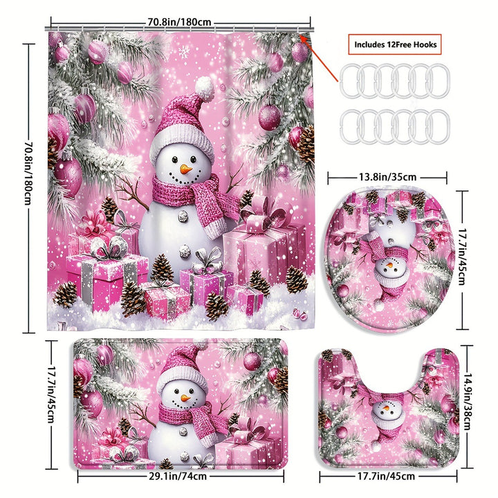 Winter-Themed Bathroom Set Kalsten