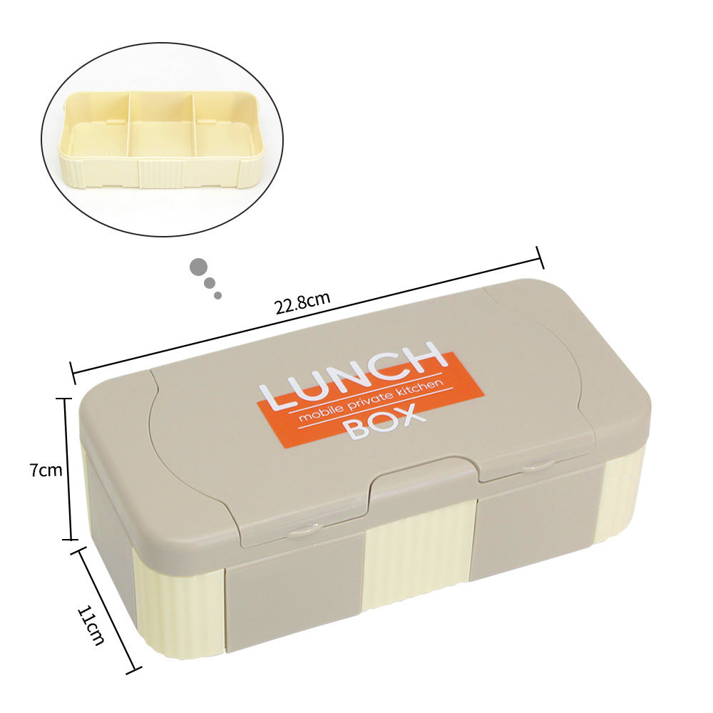 Stylish Multi-Section Lunch Box