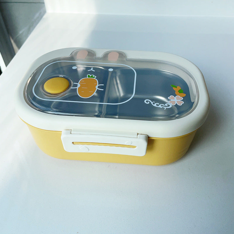 Fun-Themed Multi-Compartment Bento Lunch Box