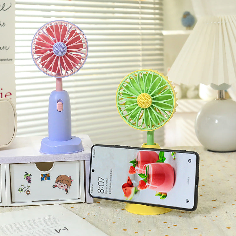 Women's Portable Mini Fan with Flexible Head Kalsten