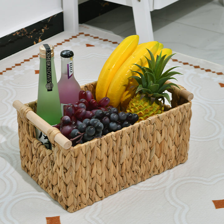 Versatile Natural Fiber Storage Organizer Kalsten