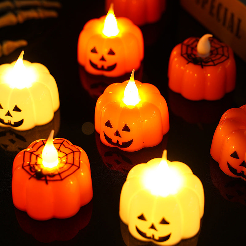 Creative tealight decoration in pumpkin design Kalsten