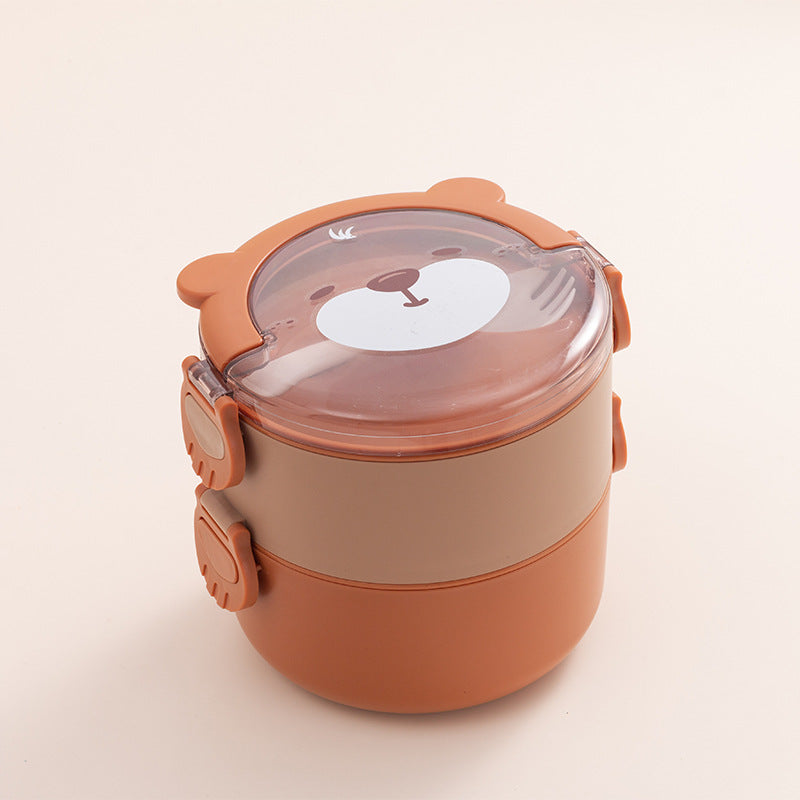 Cute Animal-Themed Food Storage Bowl