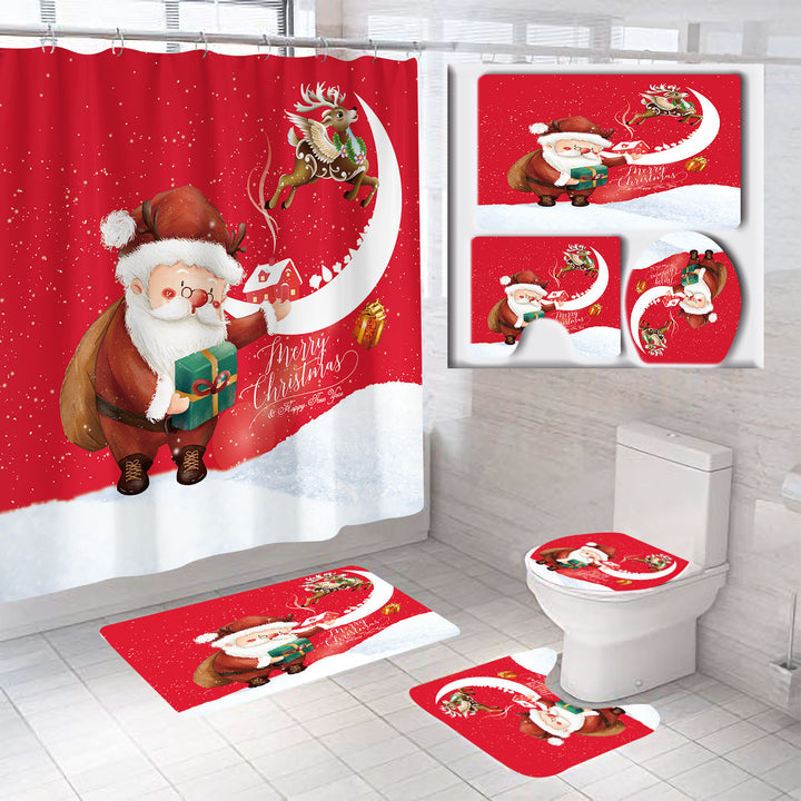 Festive Christmas Bathroom Set Kalsten