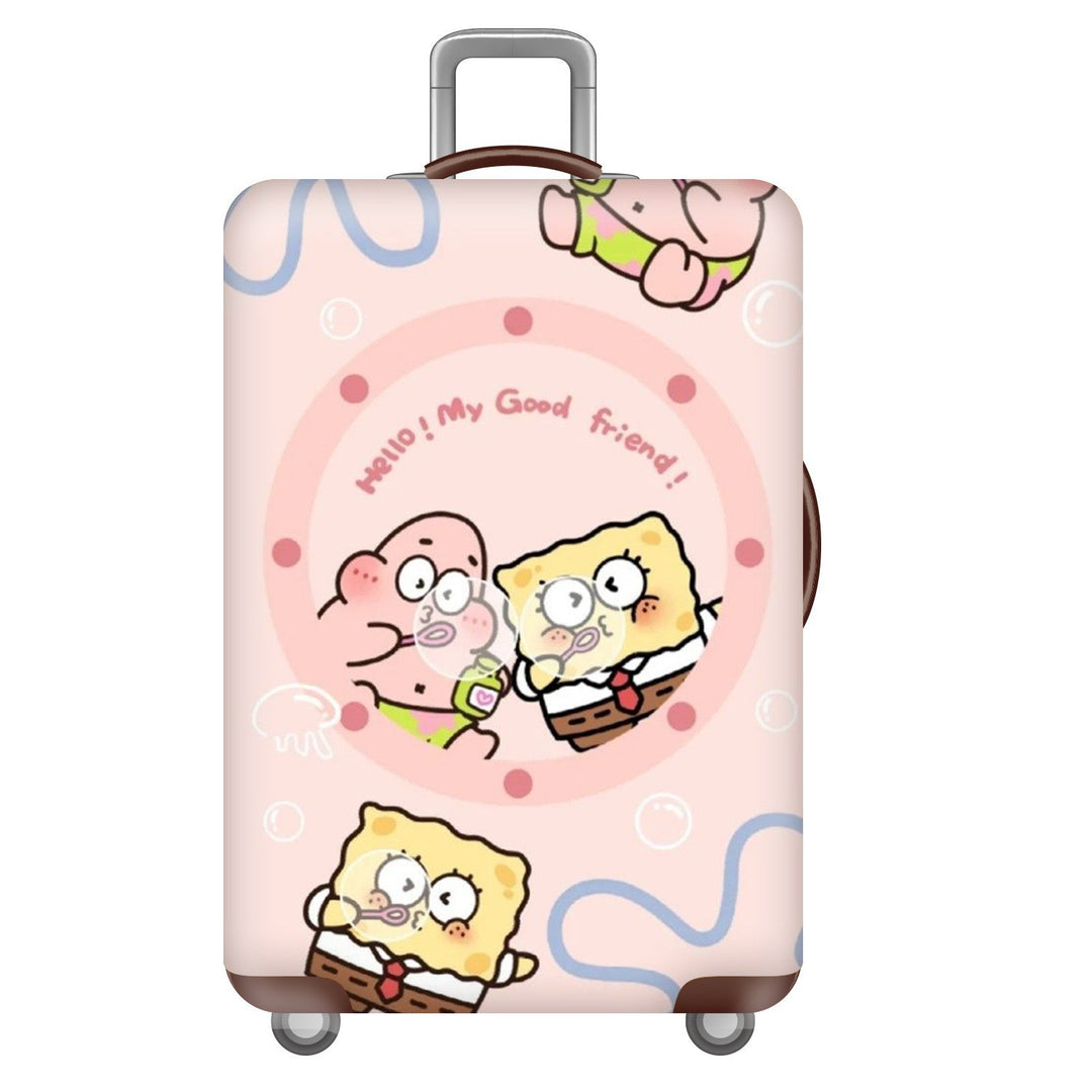 Unisex hard shell suitcase with colorful cartoon design Kalsten