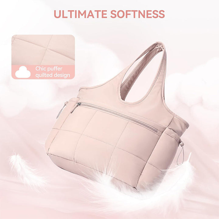 Multifunctional Tote Bag with Removable Cosmetic Bag Kalsten