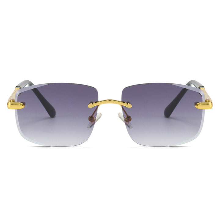 Women's square sunglasses with stylish plastic and metal details Kalsten