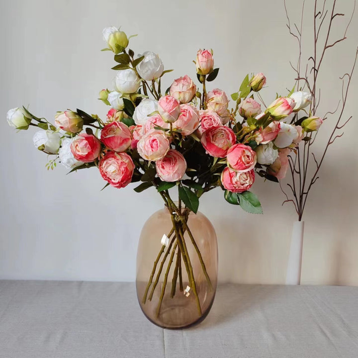 Lifelike Rose Floral Stem