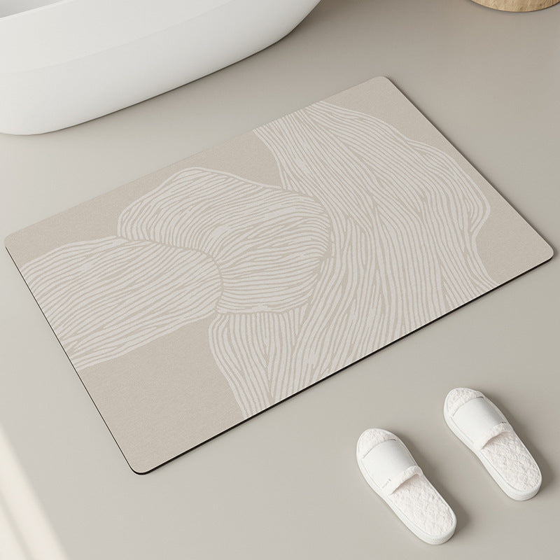 Textured Pattern Bath Mat Kalsten