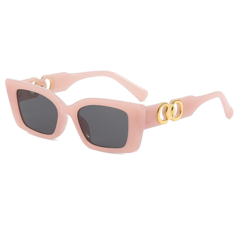 Women's Rectangular Designer Sunglasses with Luxurious Accents Kalsten