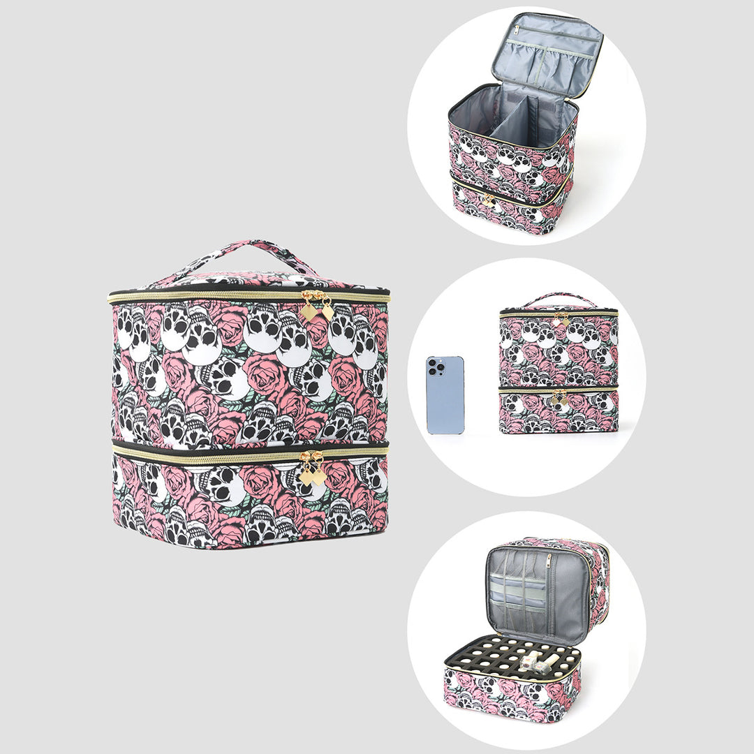 Cosmetic organizer with intelligent compartment system Kalsten