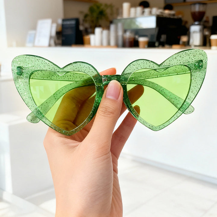 Vintage Heart-Frame Sunglasses Kalsten