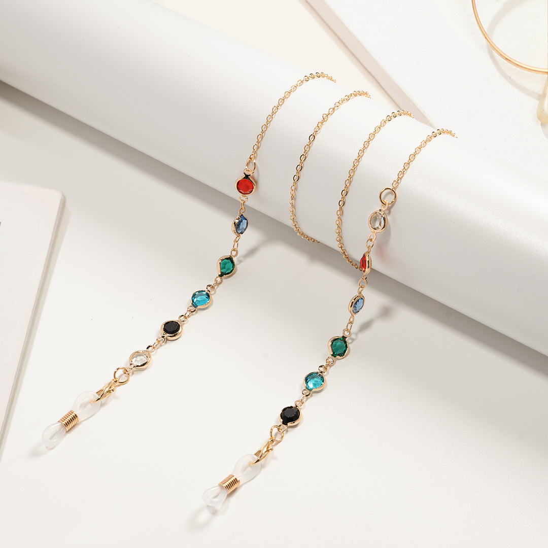Decorative Crystal Eyewear Chain Kalsten