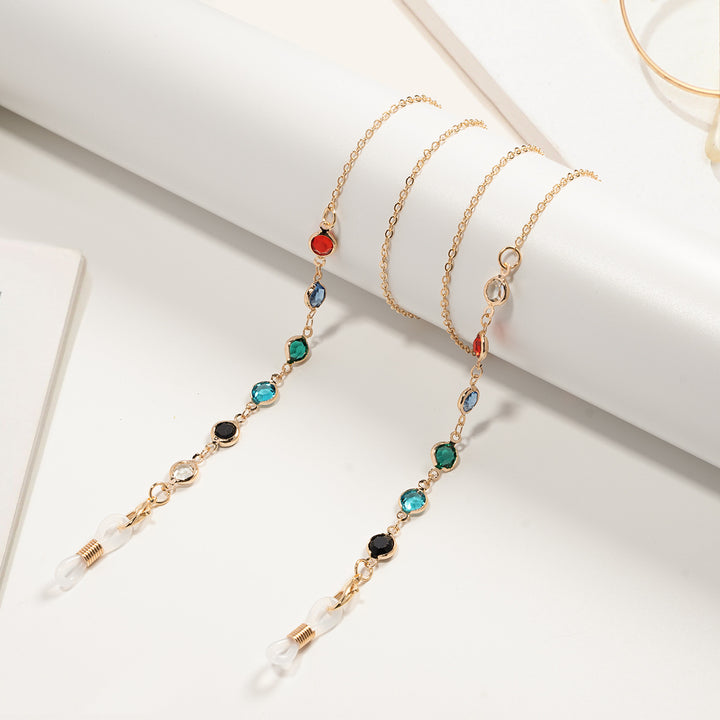 Decorative Crystal Eyewear Chain Kalsten
