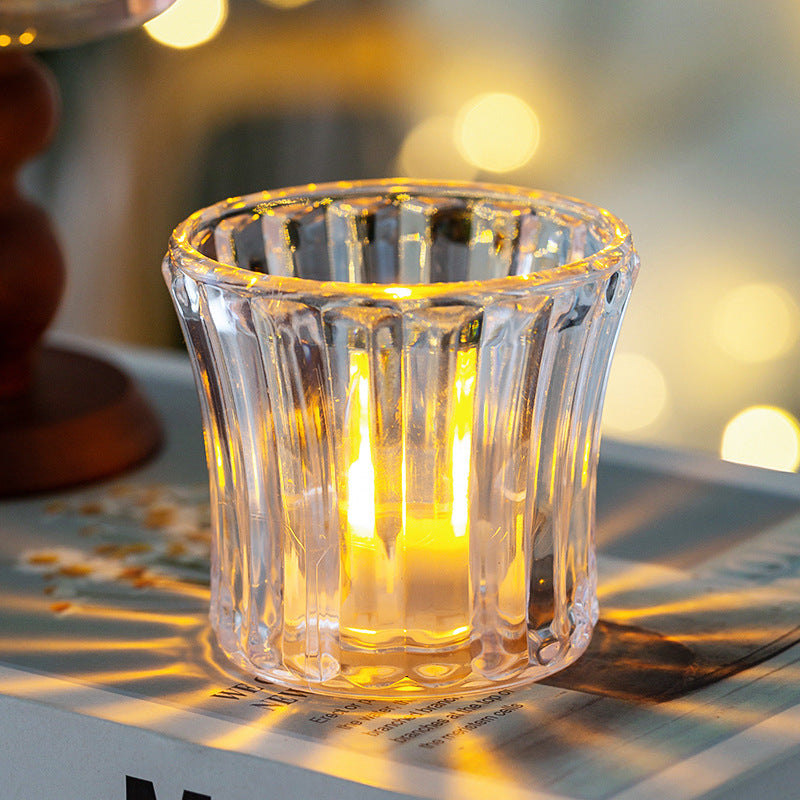 Decorative Glass Candle Holder