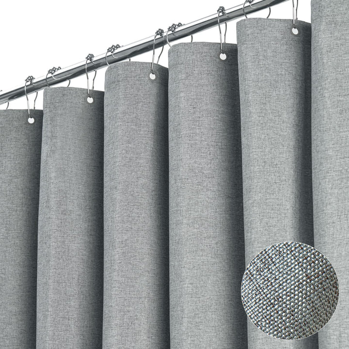 Textured Fabric Shower Curtain Kalsten