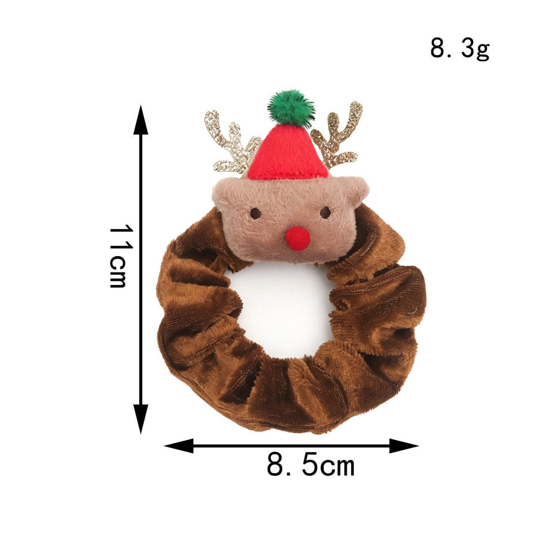 Christmas gift hair tie with bow