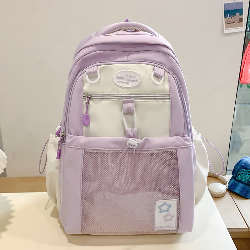 Stylish Transparent Pocket Backpack