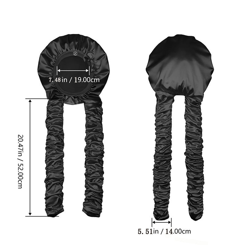 Heat-Resistant Satin Hair Care Bonnet