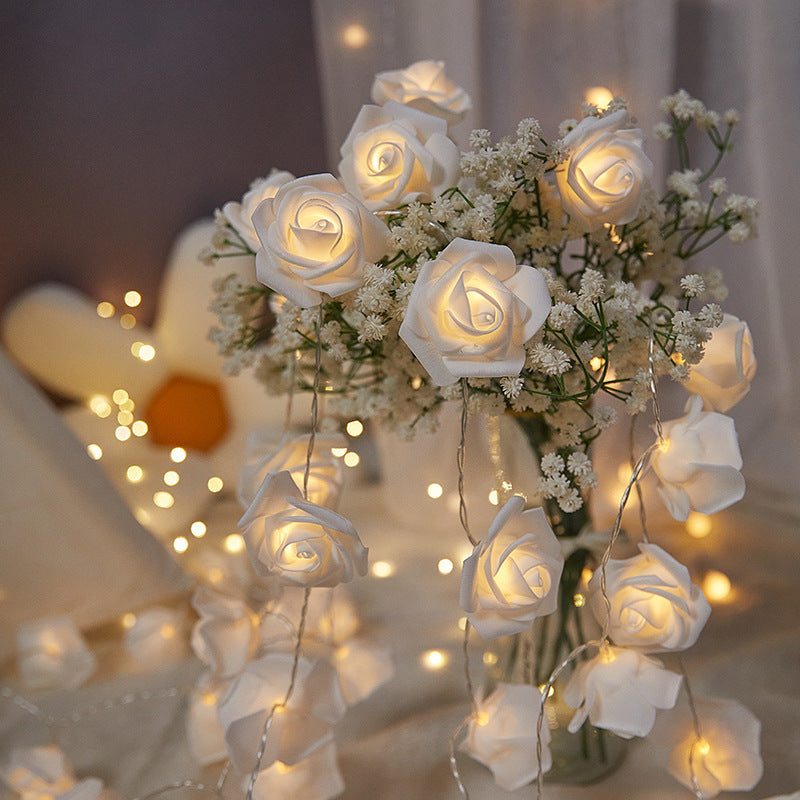 Decorative LED rose string lights Kalsten