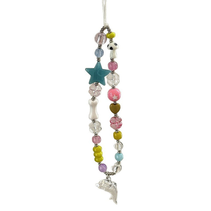 Whimsical Bead Charm Necklace Kalsten