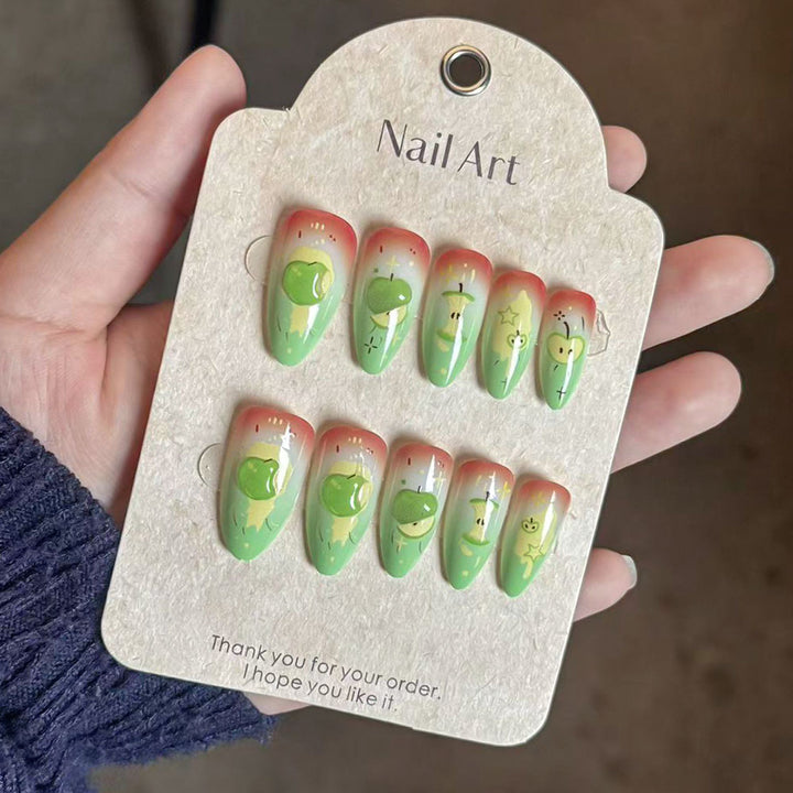 Whimsical Cute Character Press-On Nails Kalsten