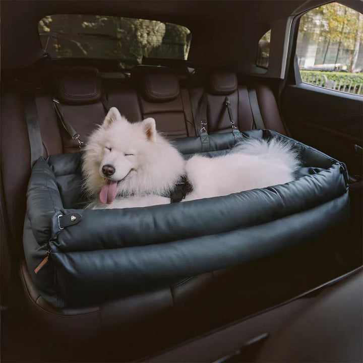 Orthopedic dog bed with removable carrying straps Kalsten