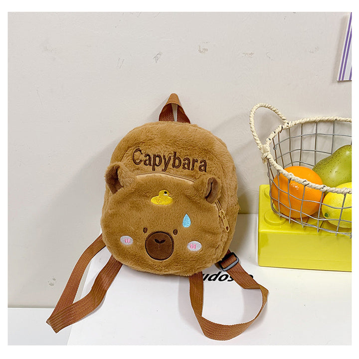 Plush Backpack in Capybara Design Kalsten 1785466535