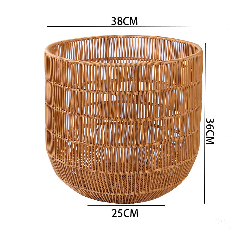 Woven Storage Basket with Handles Kalsten