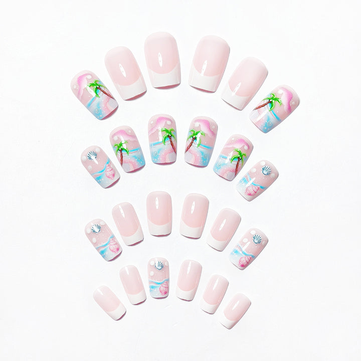 Nail Art In Maritime Sea Motif Kalsten