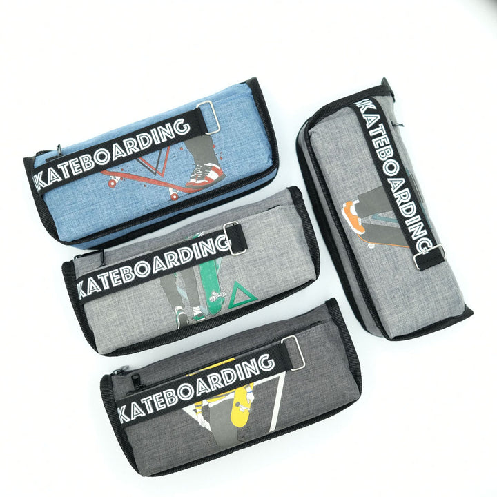 Cartoon-Themed Space Pencil Case