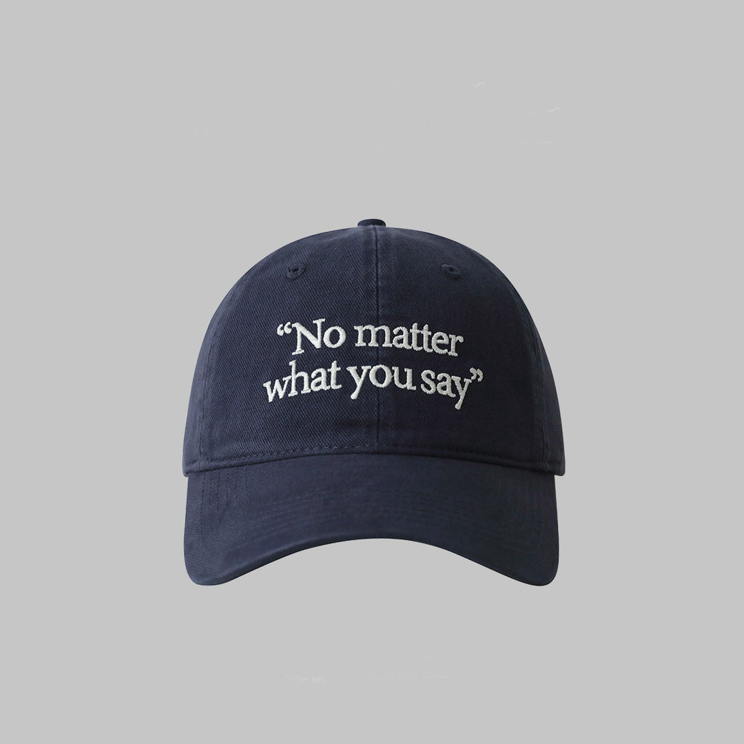 Inspirational Embroidered Cap