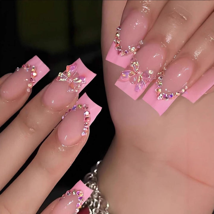 Artificial nail set with elegant decorations Kalsten