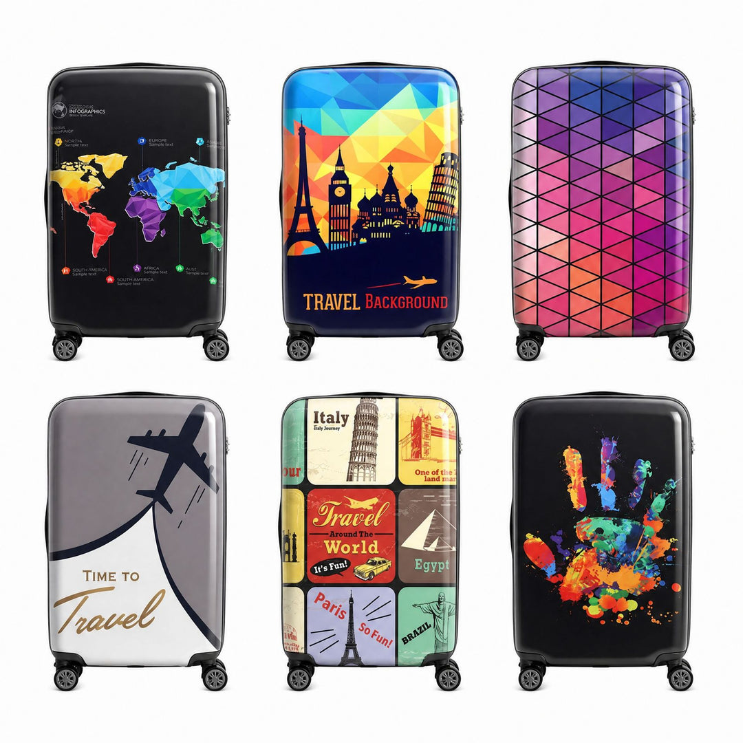 Camouflage Patterned Hard Shell Luggage Kalsten
