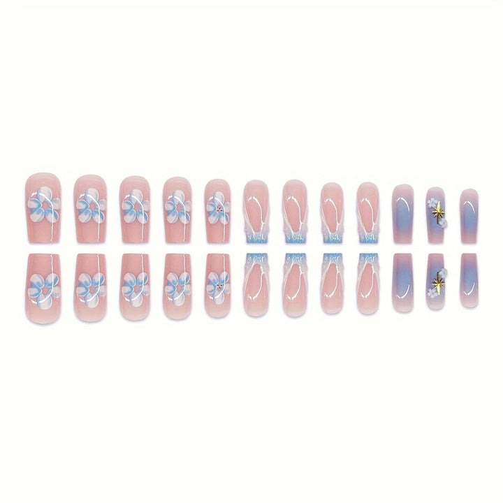 Halloween-Inspired Gothic Press-On Nail Set Kalsten