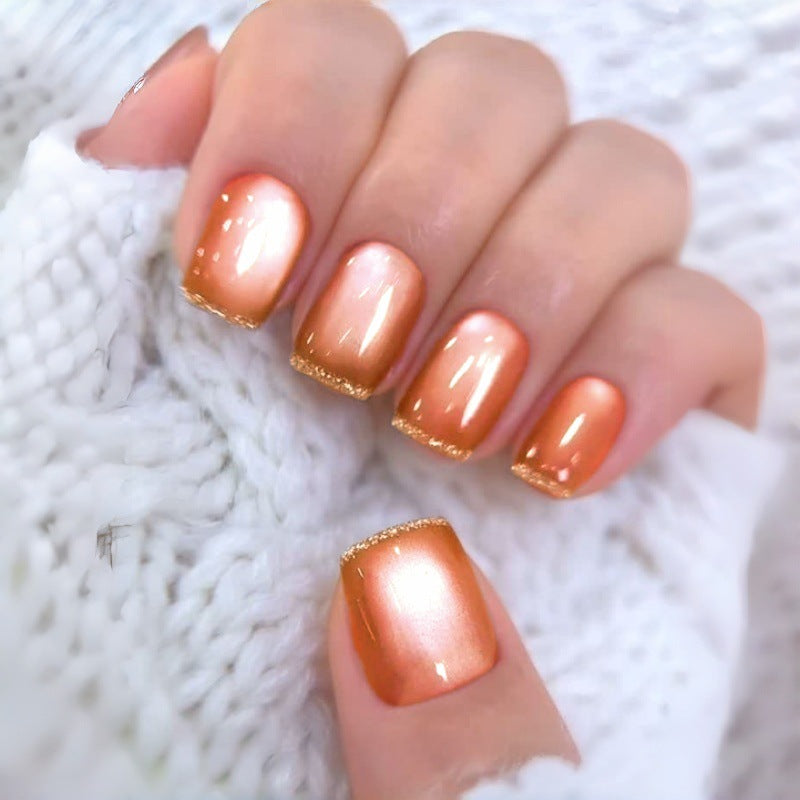 Premium Glossy Gel Press-On Nail Set Kalsten