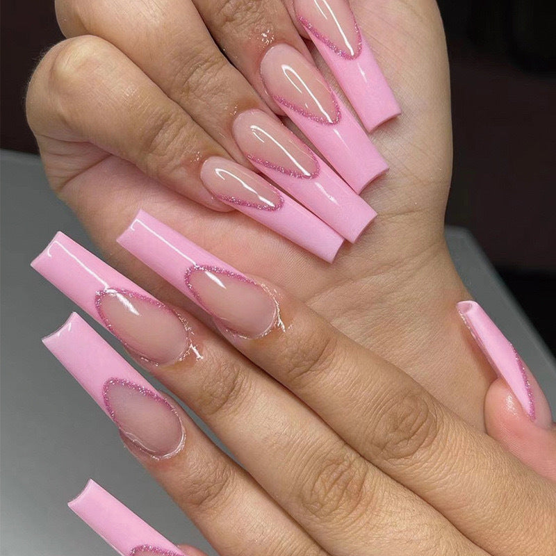 Premium Glossy Stiletto Nail Extensions