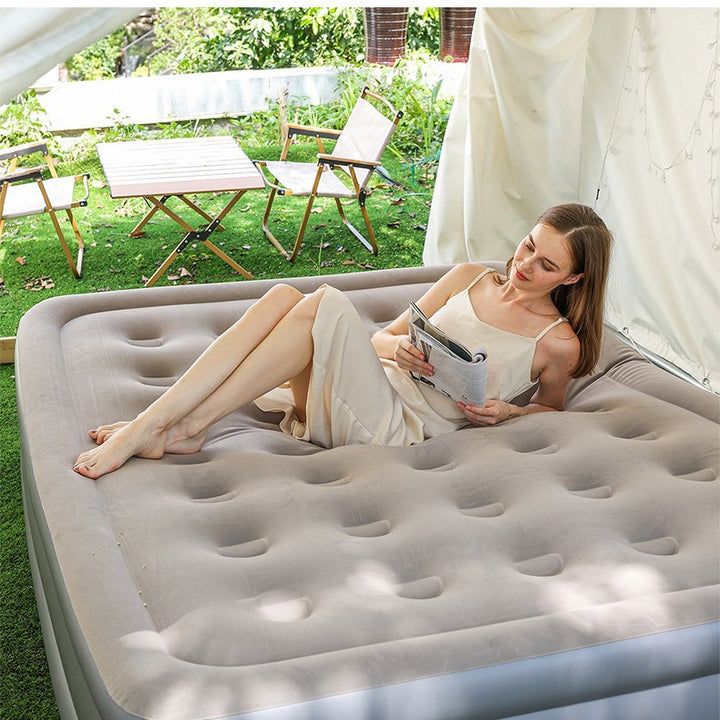 Ladies Automatic Inflatable Air Bed with Integrated Pump Kalsten