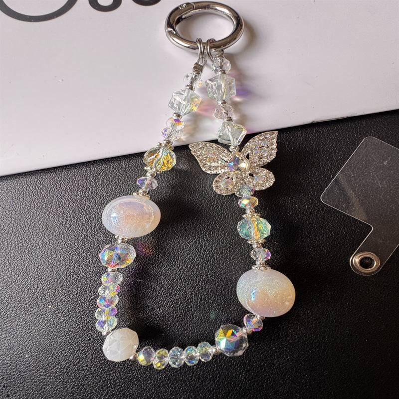 Sparkling Butterfly Charm Keychain Kalsten