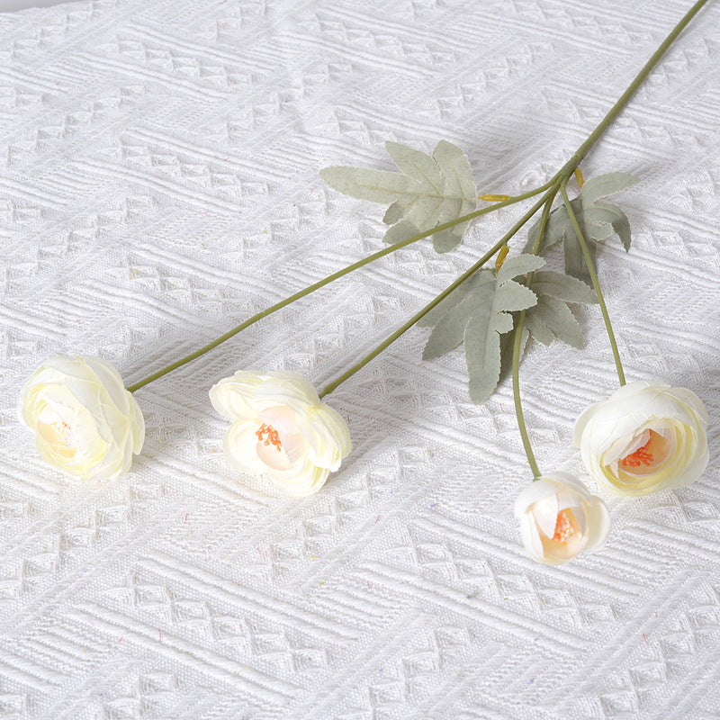 Artificial Velvet Flower Stem Arrangement