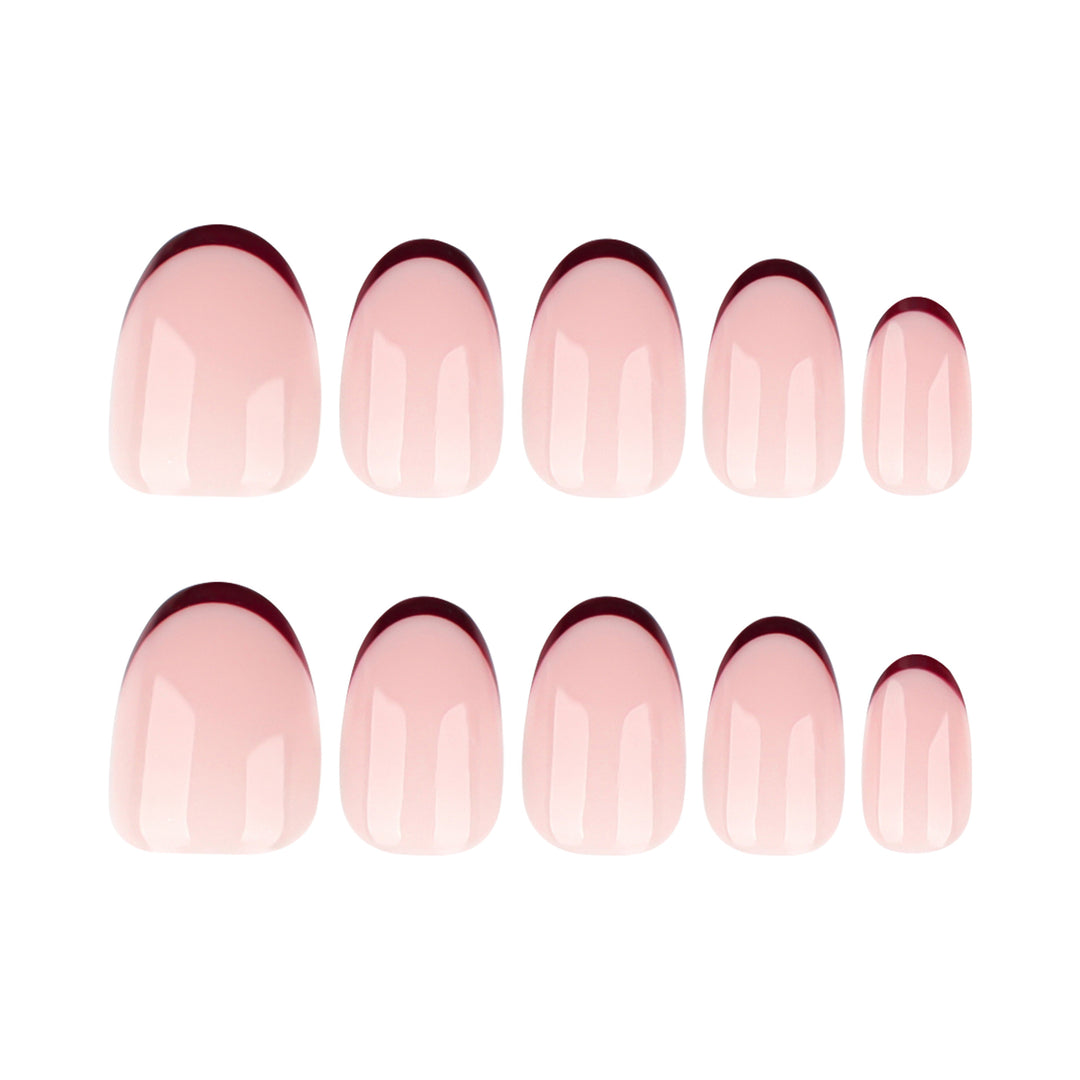 Elegant Nail Art with Gradient and Glossy Finish Kalsten