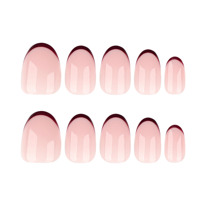 Elegant Nail Art with Gradient and Glossy Finish Kalsten