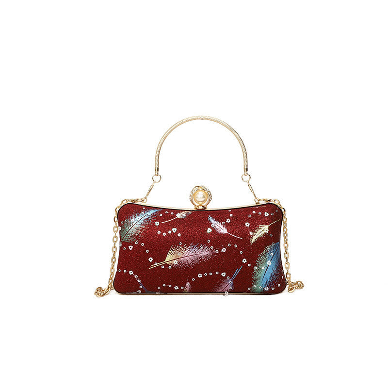 Glittery Evening Clutch Bag Kalsten