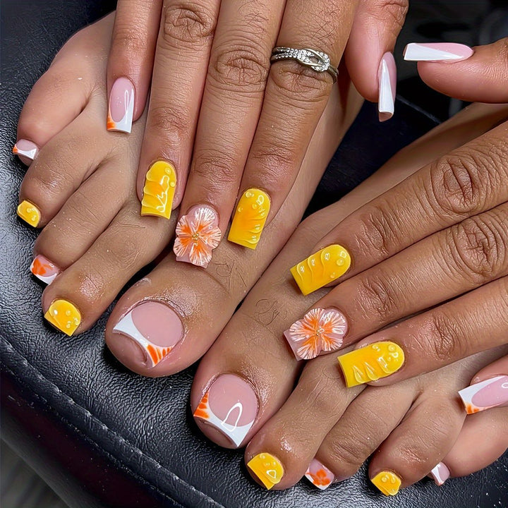 Artistic Summer Nail Design Kalsten