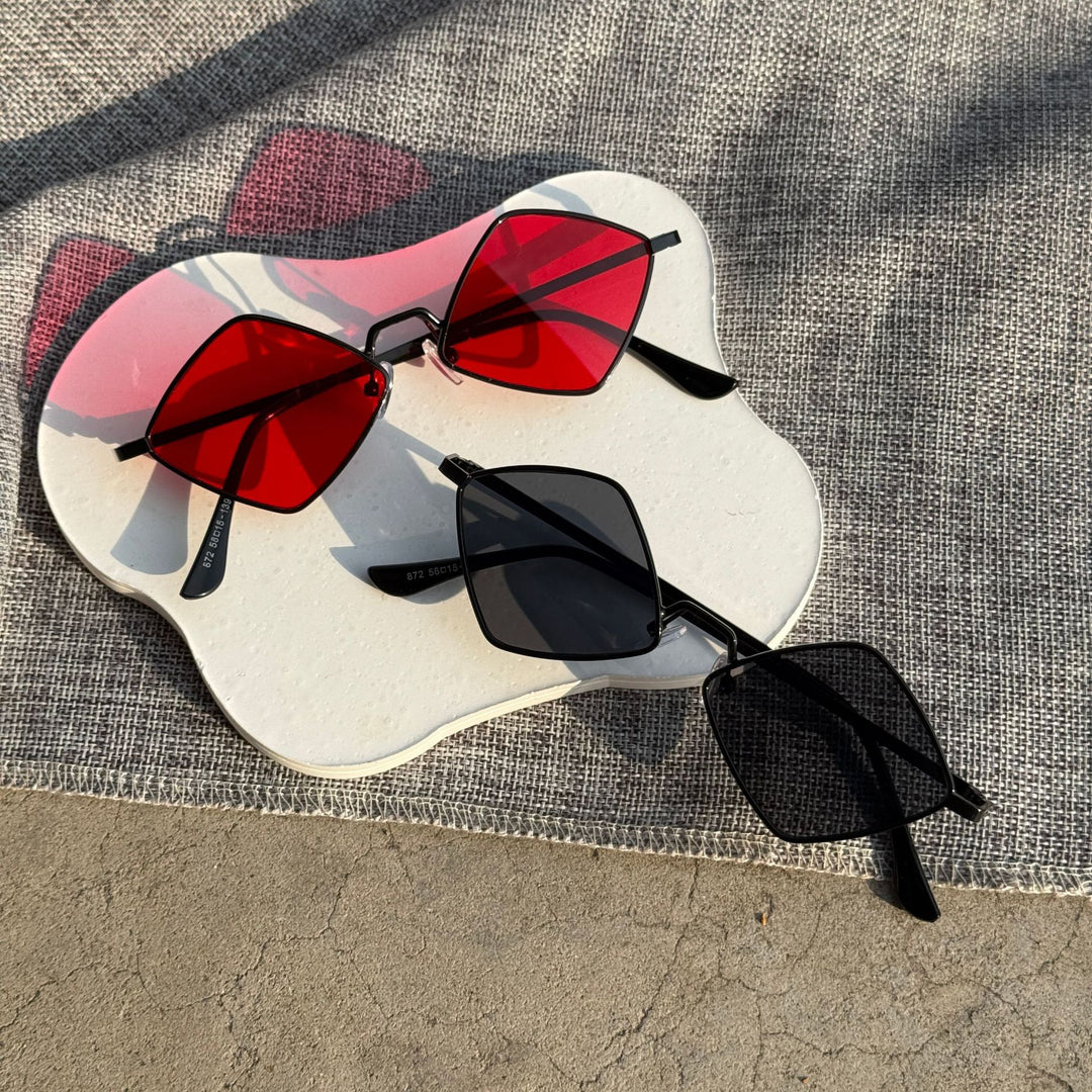 Geometric Frame Sunglasses Kalsten