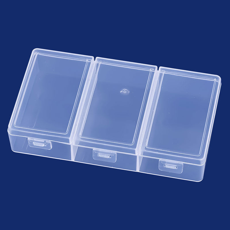 Multi-Compartment Clear Craft Storage Case Kalsten