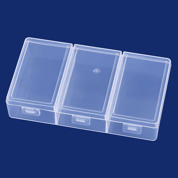 Multi-Compartment Clear Craft Storage Case Kalsten