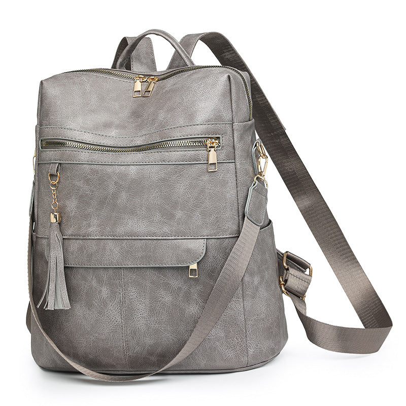 Multi-Purpose Stylish Leather Backpack Kalsten