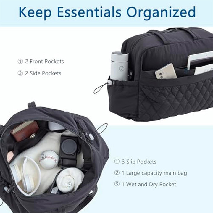 Stylish travel bag with practical compartments Kalsten